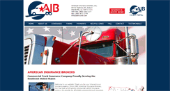 Desktop Screenshot of americantruckinsurance.com